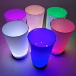 Glow Partisi Bardakları 6 Renk 6 Adet 1.5 oz 4.5 x 6.5 cm (4745)-4