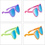 Büyük Parti Gözlüğü Rengarenk 12 Adet 27x9 cm (4745)-4