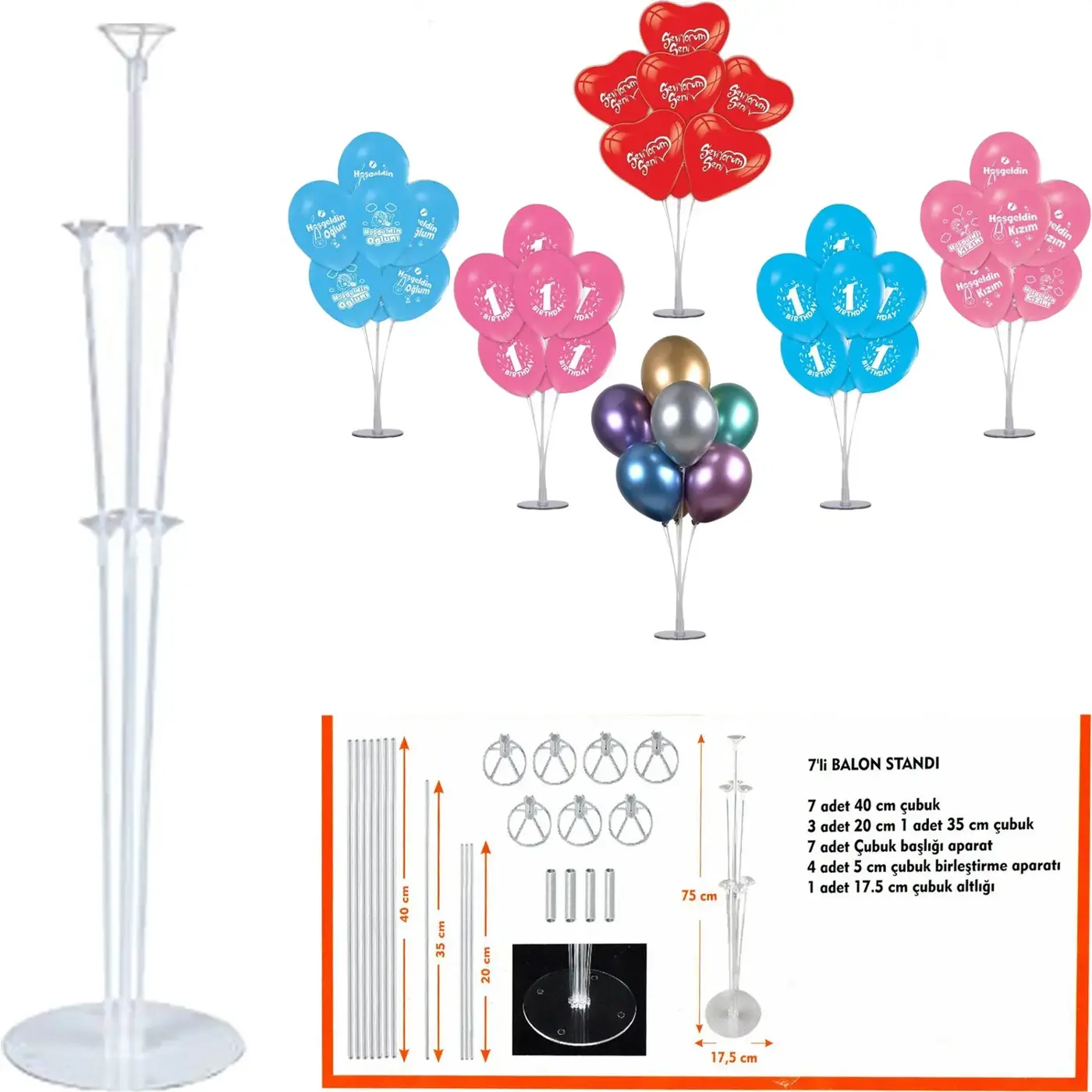 Balon Standı 75 cm (4745)-2