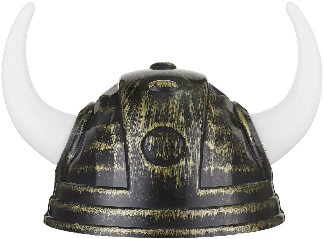 Viking Başlığı Asteriks Başlığı Altın Renk (4745)