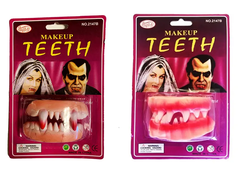 Takma Vampir Dişi 2 Adet vampir ve seyrek model (4745)