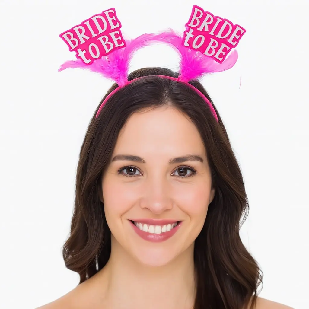Pembe Renkli Bride to Be Parti Tacı – Bekarlığa Veda Gecesi İçin (4745)