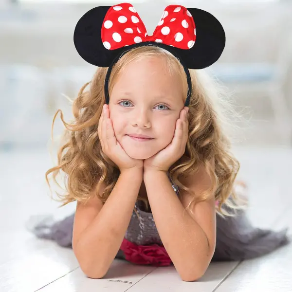 Minnie Mouse Taç Fare Tacı Kafa Bandı (4745)