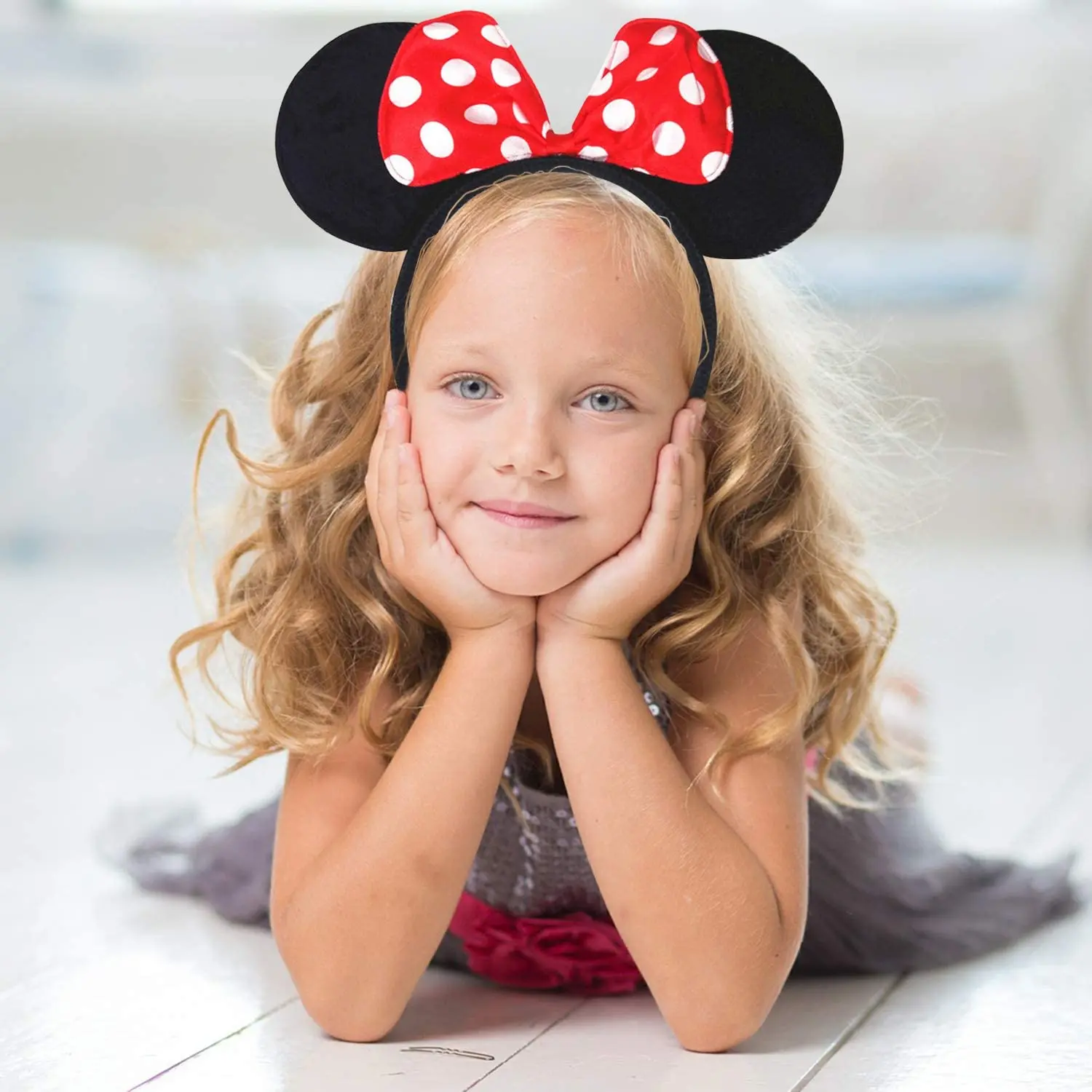Minnie Mouse Taç Fare Tacı Kafa Bandı (4745)