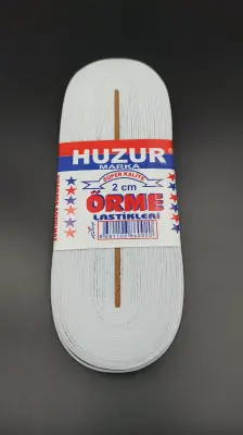 BEYAZ - 2CM PAÇA LASTİK YASSI GENİŞ 10MT (4745)