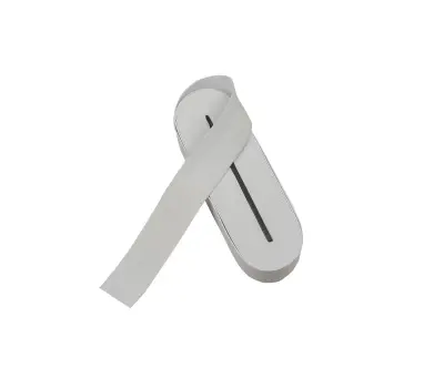 BEYAZ - 4CM PAÇA LASTİK YASSI GENİŞ 10MT (4745)