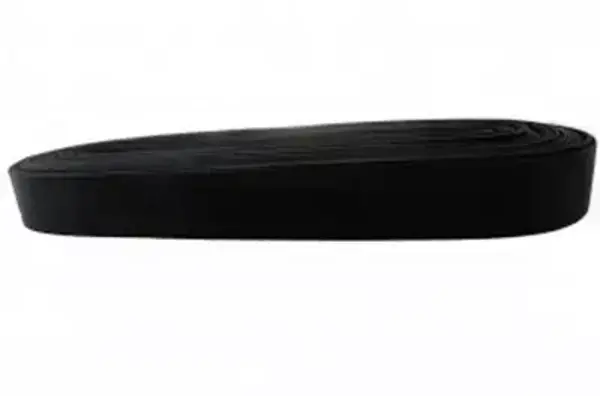 SİYAH - 2CM PAÇA LASTİK YASSI GENİŞ 10MT (4745)