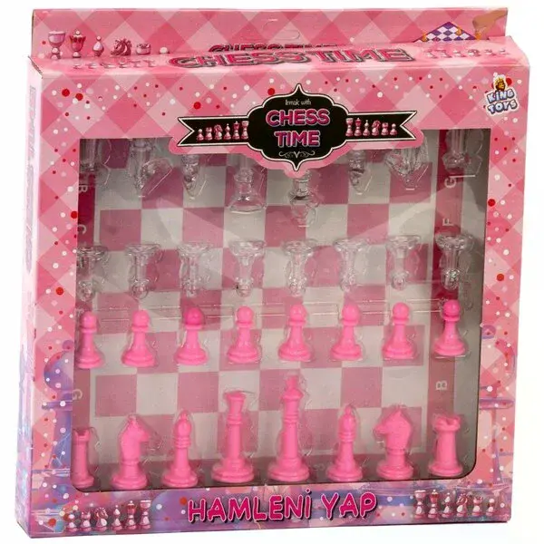 Satranç Takımı - Pembe (4745)