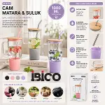 CAM 1000ML MATARA - SULUK BAMBU KAPAK - SIZDIRMAZ SİLİKONLU ÇELİK PİPET KORUYUCU SİLİKON ALTLIK - KILIF (4745)-3
