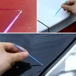 100’lü Mini Tek Kullanımlık Araba Rötüş Fırçası –İnce Uçlu Yumuşak Kıllı Boya Uygulayıcı, Otomotiv Detaylandırma (4745)-3