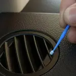 100’lü Mini Tek Kullanımlık Araba Rötüş Fırçası –İnce Uçlu Yumuşak Kıllı Boya Uygulayıcı, Otomotiv Detaylandırma (4745)-4