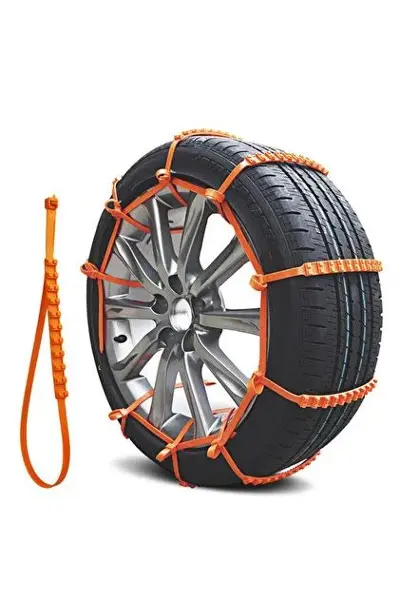 10PCS PLASTİK ZİNCİR OTO LASTİK KAR KELEPÇESİ = CIRTLI (4745)