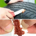 10 Adet Lastik Onarım İçin Lastik Tamir Fitili Yedek Lastik Fitili (4745)-2