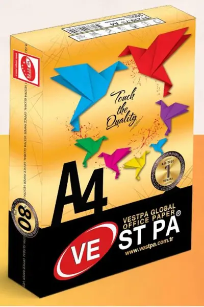 VE STPA OFFICE PAPER A4 FOTOKOPİ KAĞIT 500LÜ 210X297MM (4745)