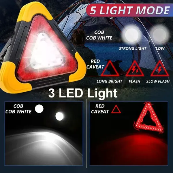 Hurry Bolt Şarjlı Cob Led Reflektör (4745)