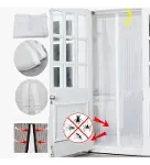 Mıknatıslı Kapı Sinekliği Tül Perde 105 x 210 cm (4745)-4