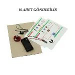 10 ADET ELEKTRİK DENEY SETİ (4745)-2
