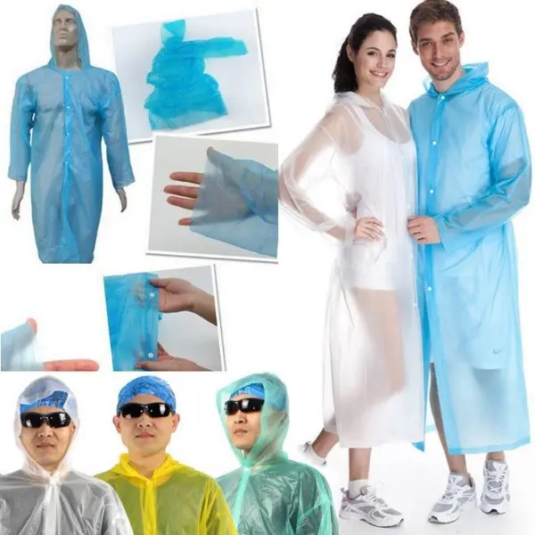 Tek Kullanımlık Çıtçıtlı Yağmurluk (4745)