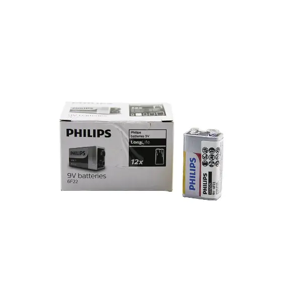 PHILIPS  9V  PİL  12PCS (4745)