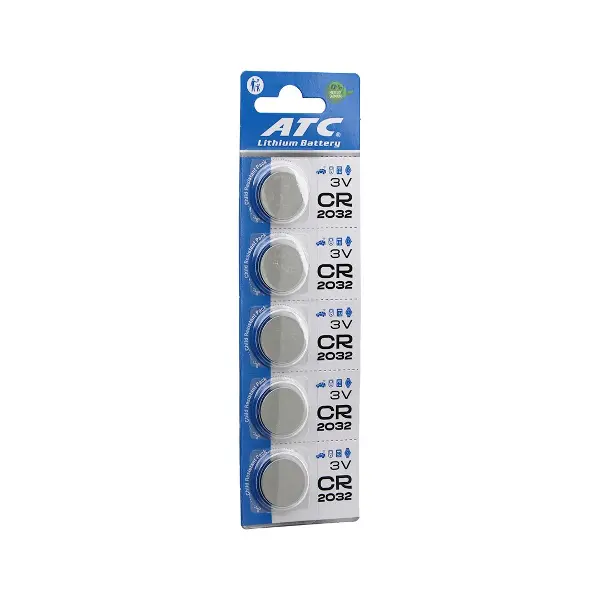 ATC LİTHİUM BATTERY CR-2032 PARA PİL LİTYUM 3V 5Lİ KART (4745)