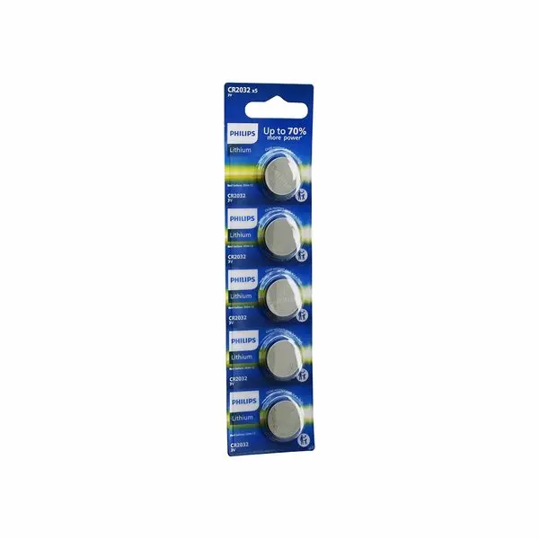 PHILIPS LİTHİUM CR-2032 PARA PİLİ  3V   5Lİ KART (4745)