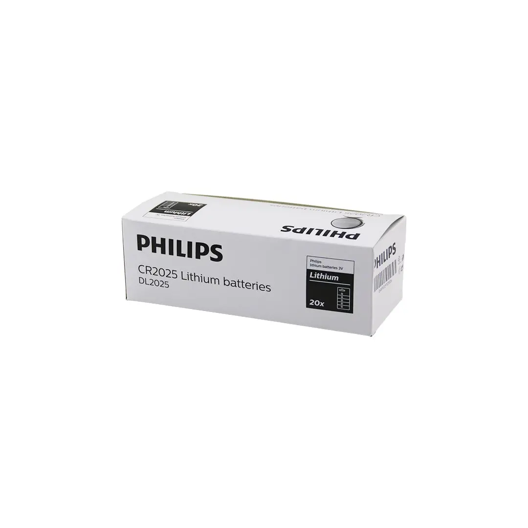 PHILIPS LİTHİUM CR-2025 PARA PİLİ  3V   5Lİ KART (4745)