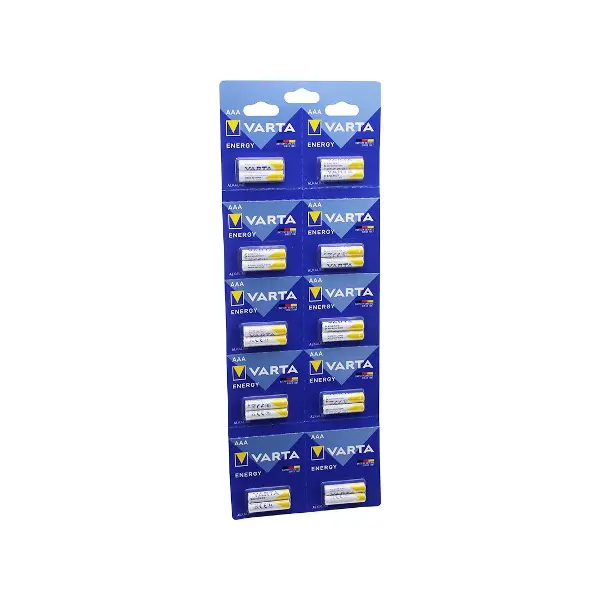 VARTA İNCE PİL ALKALİN 20PCS (4745)