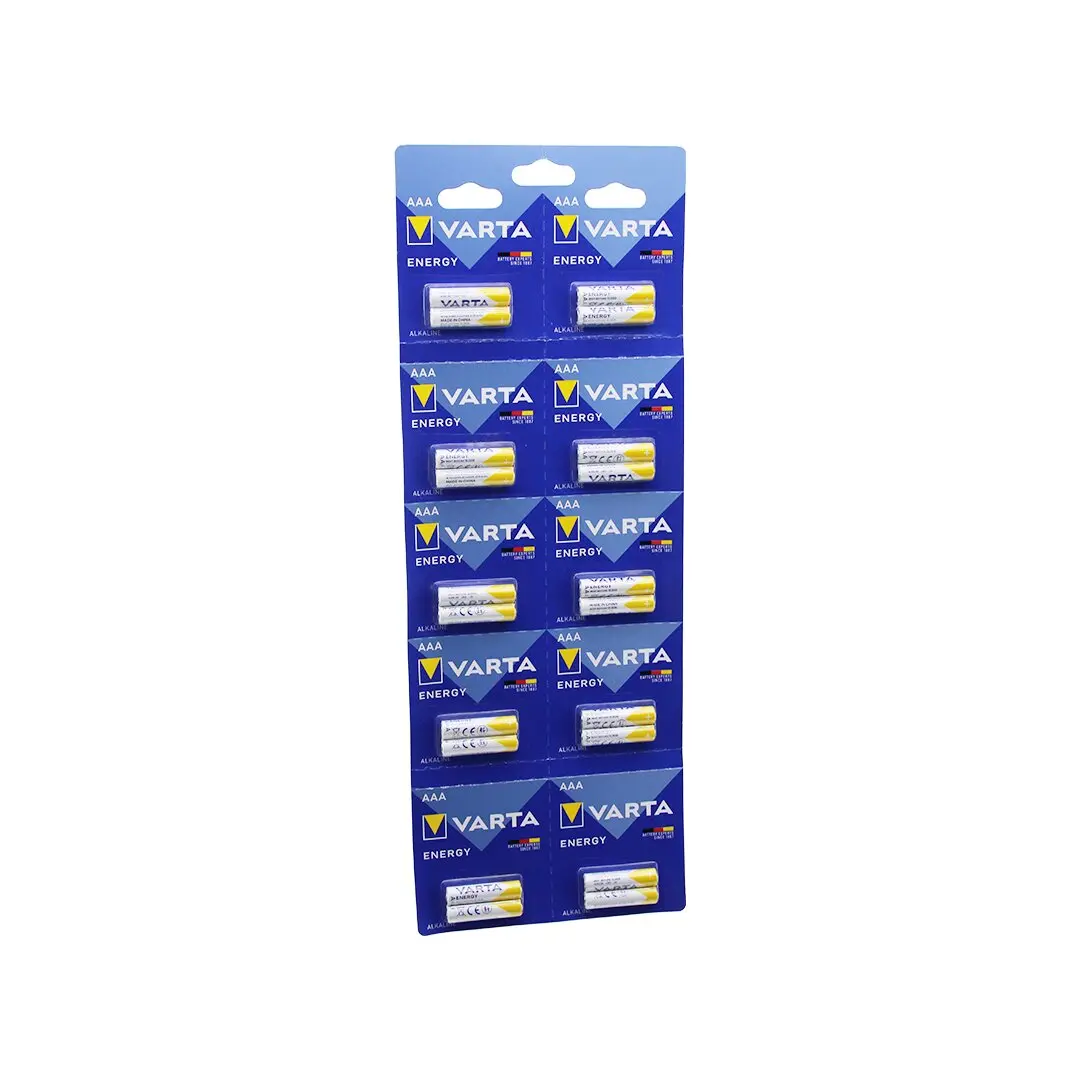 VARTA İNCE PİL ALKALİN 20PCS (4745)