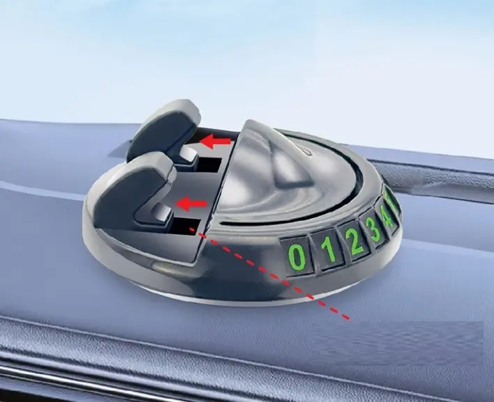 360° Dönebilen Yapışkanlı Numaratörlü Araç Telefon Tutucu (4745)-2 360° Dönebilen Yapışkanlı Numaratörlü Araç Telefon Tutucu (4745)-2