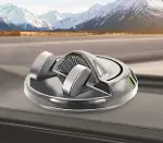 360° Dönebilen Yapışkanlı Numaratörlü Araç Telefon Tutucu (4745)-3