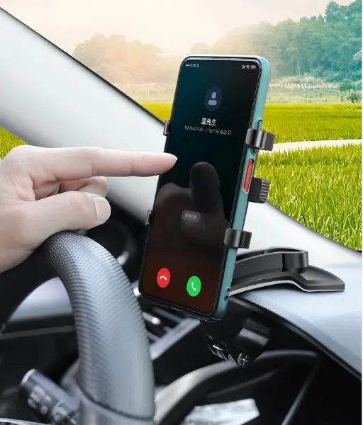 Araba Gösterge Üstüne Takılan 360 Oynar Başlıklı Telefon Tutucu (4745)