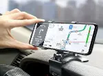 Araba Gösterge Üstüne Takılan 360 Oynar Başlıklı Telefon Tutucu (4745)-5