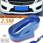 Mavi 2,5 Metre Araba Oto Ön Tampon Koruyucu Kauçuk Pratik Tampon Şerit Bant Döşeme Kiti (4745)-1