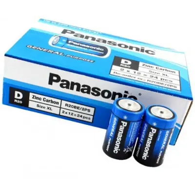 PANASONİC D BÜYÜK PİL 24 PARÇA (4745)