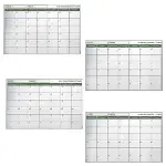 Manyetik Yapışkanlı Bir Aylık Program Planlayıcı Takvim 85x56 cm (4745)-5