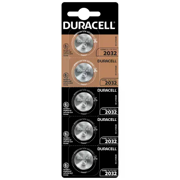 DURACELL 2032 PARA PİLİ 5Lİ KART (4745)