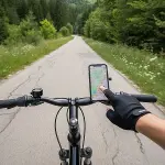 Evrensel Motosiklet Telefon Tutucu – Kaymaz, Kilitlenebilir Güvenli Tutuşlu, 360° Ayarlanabilir Gidon Bağlantılı Akıllı Telefon Aparatı (4745)-3