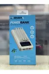 Enerx ENR-P20DC 20000 mAh 2.1 Amper Dahili Kablolu Powerbank Siyah (4745)-2