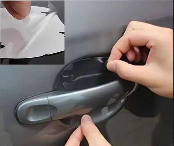 Araba Kapı Kolu Koruyucu Film (4lü Set) (4745)