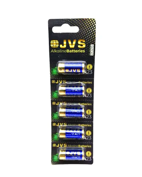 JVS A23 LR23 12V ARAÇ KUMANDA PİLİ 5Lİ KART (4745)