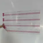 Kılavuz Çizgili Akıllı Kağıt Yazı Tahtası Duvarda İz Bırakmaz Statik Yeni Müfredata Uygun 100x56cm (4745)-2