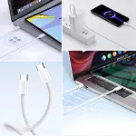 Apple 15/15 Pro Type-C to Type-C Hasır Örgü Hızlı Şarj Kablosu (1m) (4745)-2