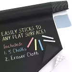Sticker Rulo Yapışkanlı Çocuk Yazı Yazma Tahtası Yazı Yazma Sticker (4745)-1