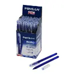 50 ADET PENSAN BÜRO MAVİ TÜKENMEZ KALEM M-MEDİUM - 1.0MM UÇ (4745)-1