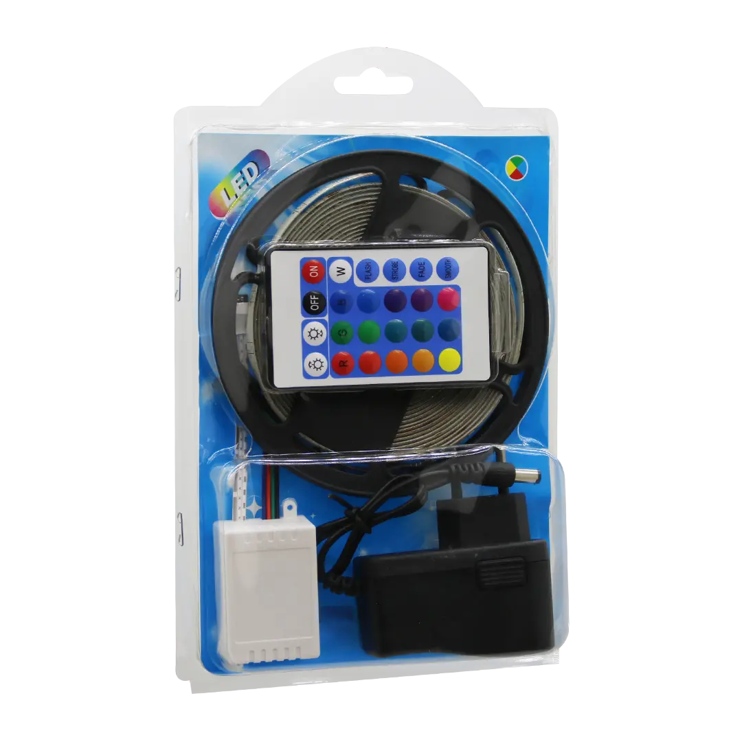 LED RGB KUMANDALI ŞERİT LED 5MT (4745)