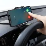 Araç İçi Konsola Takılan Döner Başlıklı Telefon Kıskacı Telefon Tutucu (4745)-2