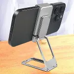 360 derece Dönen Tüm Telefon Tipleri İle Uyumlu Metal Telefon Standı Braket (4745)-3