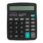Standart Fonksiyonlu 12 Haneli Geniş LCD Ekran,Pill Masaüstü Hesap Makinesi (4745)-1