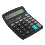 Standart Fonksiyonlu 12 Haneli Geniş LCD Ekran,Pill Masaüstü Hesap Makinesi (4745)-2