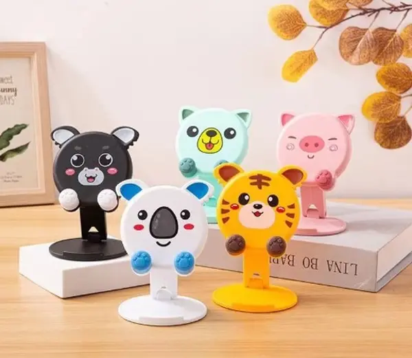 Hayvan Figürlü Masaüstü Telefon Standı 5 Model (4745)